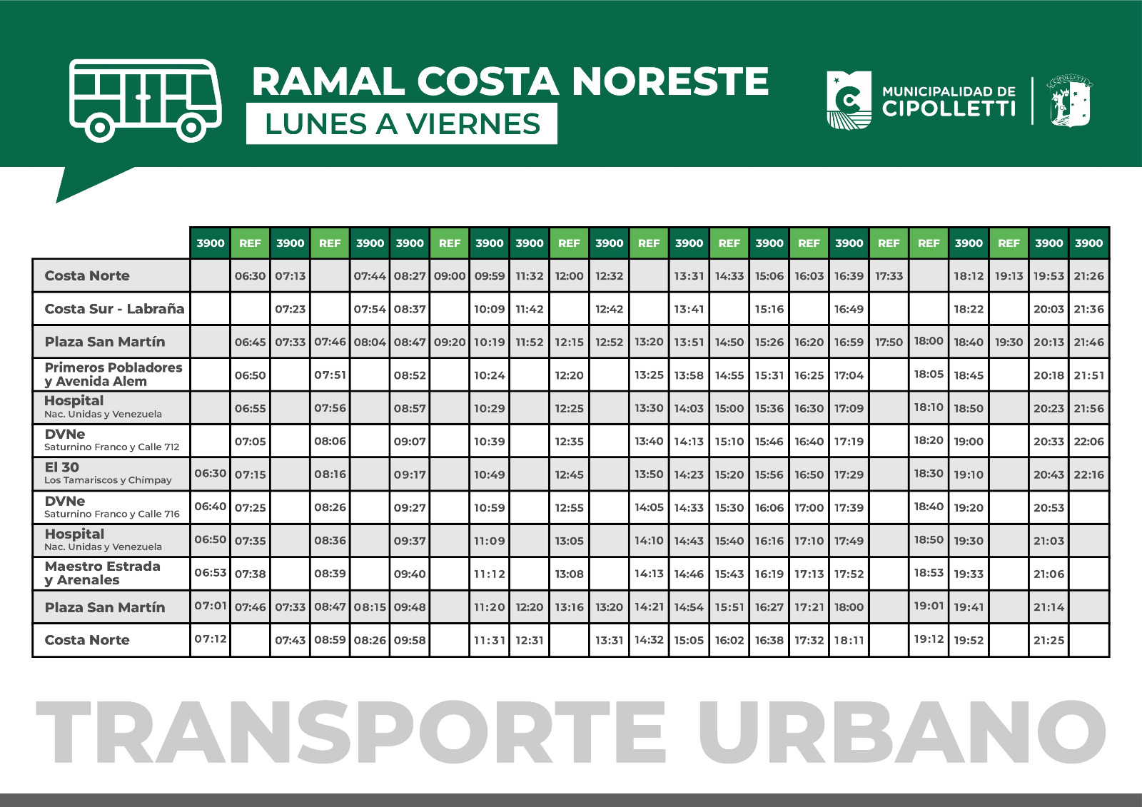 Horarios